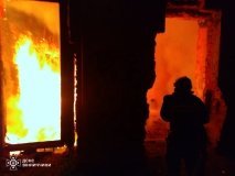 У Вінниці вночі сталася пожежа в центрі міста