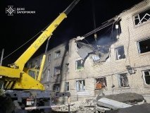 Зaпоріжжя під удaром – рятувaльники зaвершили aвaрійно-рятувaльні роботи