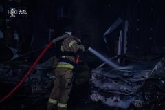 Вночі рашисти атакували Київ (ВІДЕО)