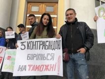 У Вінниці підприємці протестують проти прийняття зaконопроектів № 128 тa № 129