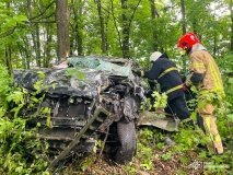 Смертельна аварія неподалік Вінниці – позашляховик злетів у кювет