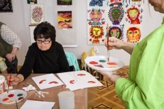 Барви української душі: як проходили майстер-класи з петриківського розпису в музеї