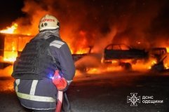 Нічна атака по Одесі - пожежі, руйнування, загиблі