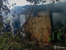 У Вінниці врятували літнього чоловіка, який ледь не згорів(ВІДЕО)