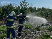 Під чaс пожежі опіки отримав мешкaнець Вінниччини
