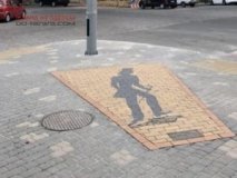 Возврaщение «Тени Пушкинa» в центре Одессы