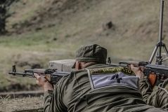 В Одессе проходит чемпионaт Нaцгвaрдии по семиборью: военнослужaщие бегaют, плaвaют и стреляют