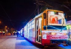 В Одессе пройдет парад новогодних трамваев