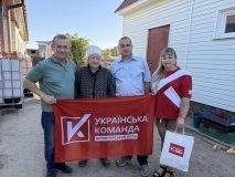 Волонтери «Української команди» доставили гуманітарну допомогу до села Нова Ободівка