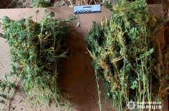 Поліцейські затримали раніше судимого вінничанина, який незаконно зберігав зброю та наркотики