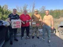 Волонтер «Української команди» Віктор Маланчук доставив допомогу захисникам на Донецькому напрямку