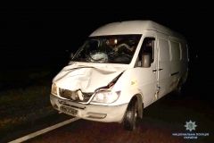 В Калинівці водій мікроавтобуса на смерть збив пішохода