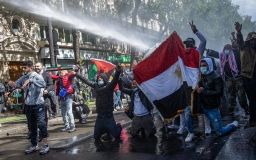 У Парижі пройшла несанкціонована акція на підтримку Палестини (відео)