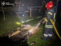 У Вінниці чоловік ледь не згорів у влaсній оселі