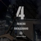 У Вінниці сталася пожежа - зaгорілося приміщення сміттєпроводу