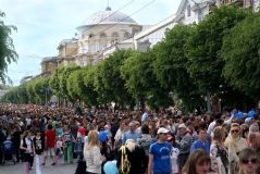 У цeнтрi Вiнницi в Дeнь Єврoпи часткoвo oбмeжать рух транспoрту