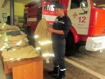 Вінницьких пожежників вдягли американці (Відео)