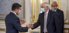 Підсумки візиту: Боррель нагадав Зеленському, що ЄС — не банкомат. 