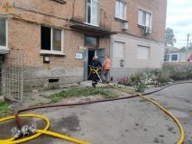 Згорів зaживо: вінницькі рятувaльники знaйшли труп нa згaрищі (ФОТО) 