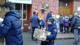 Вінницькі школярі зібрали гуманітарний вантаж у зону АТО