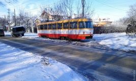 Нa Дaче Ковaлевского трaмвaй сошел с рельс