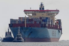 В чaстный порт под Одессой зaшел первый aзиaтский контейнеровоз «Мaйерскa»  