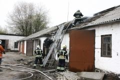 У Вінниці сьогодні горіли склади по вул. Можайського