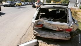 В Oдессе стoлкнулись трoллейбус и BMW