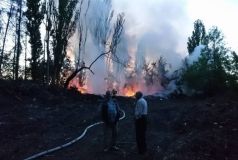 У центрі Вінниці сталася пожежа (Фото+Відео)