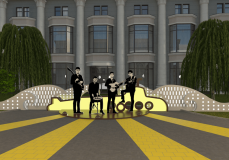 Сквер біля 17-ї школи відреставрують та "поселять" там "Ліверпульську четвірку"