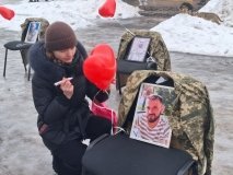 У Теплику відбулася мирна акція на підтримку безвісти зниклих і полонених