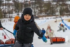 Для дітей загиблих і зниклих безвісти нацгвардійців у Вінниці організували зимові розваги