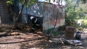 На Вінниччині вогонь знищив дві тонни сіна