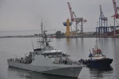 У порт Одеси зайшов корабель флоту Великої Британії