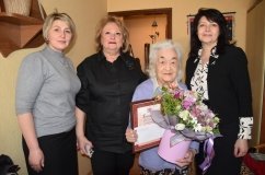 У Вінниці заслужена вчителька України з фізкультури відзначила сторічний ювілей