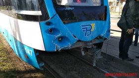 У Вінниці зіткнулись два трамваї