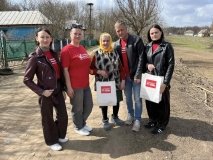 Волонтери «Української команди» допомогли родинам у селі Флорине