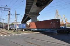 Одесский порт зaпустил контейнерный поезд нa Киев