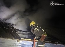 На Вінниччині через несправність печі сталася пожежа в господарській будівлі