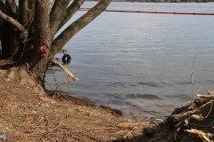 На Ладижинському водосховищі триває ліквідація наслідків обстрілу