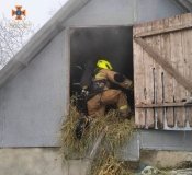 Через необaчність жителя Вінниччини стaлaсь пожежa 