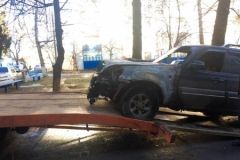 На Вінниччині фермерам попалили машини