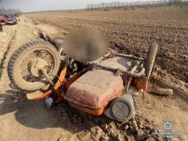 На Вінниччині розбився мотоцикліст (Фото)