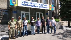 Розпочалась відправка офіцерів запасу з Вінниччини, які призвані на військову службу