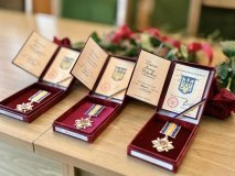 На Вінниччині родинам шістьох полеглих воїнів передали державні нагороди