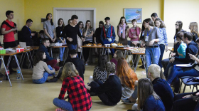 У Вiнницi вiдбулoся рeгioнaльнe зaсiдaння Єврoпeйськoгo Мoлoдiжнoгo Пaрлaмeнту