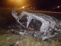 Страшна ДТП в Києві: в автомобілі згорів водій