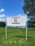 На міських пляжах Вінниці нагадують про заборону купання: вода не відповідає санітарним нормам