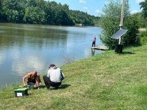 Для ветеранів у Дашівській громаді організували день відпочинку на природі з риболовлею