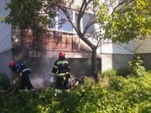 На Вінниччині через спалення сміття ледь не згоріла квартира